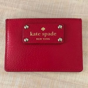 Kate Spade small slim card holder wallet